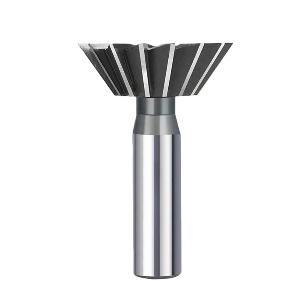 Herramienta para cortar metales Fresa de cola milano acero alta velocidad for corte cobre y hierro fundido, fresa engranajes, herramientas eléctricas, 1 pieza