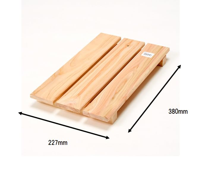 シングルタイプすのこ3枚セット価格！！ Amazon.co.jp: 国産総桧ミニすのこW3枚うち 幅38.0x奥行22.7x高さ3.7