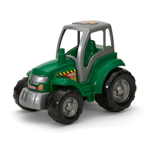 Image of Tractor Toy Jumbo Size Heavy Duty Tractor Toy for Kids Farm Vehicle Pretend Play Durable Construction for Boys and Girls Ages 3+