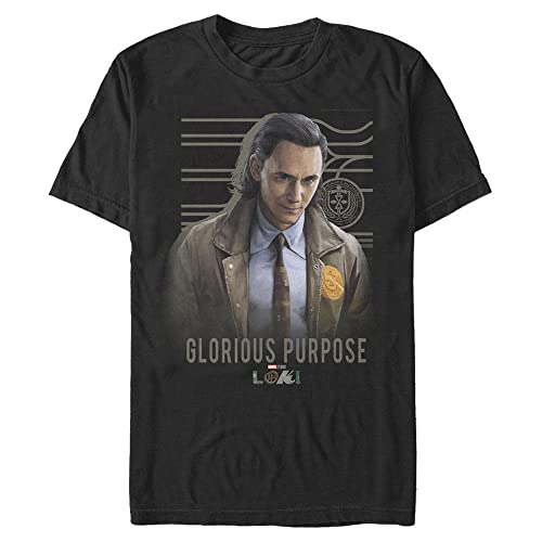 T-shirt Marvel Objectif Glorieux homme avec finitions soignées en coton doux
