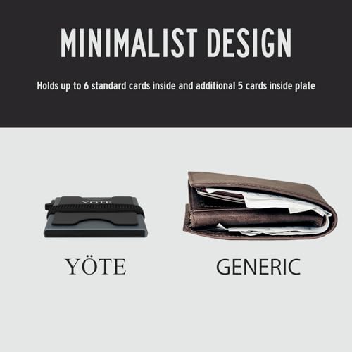 Slim Modern Minimalist Wallet RFID Blocking Metal Credit Card Case Wallet for Men, Pop Up Safecard Mens Wallet (Army Green)2