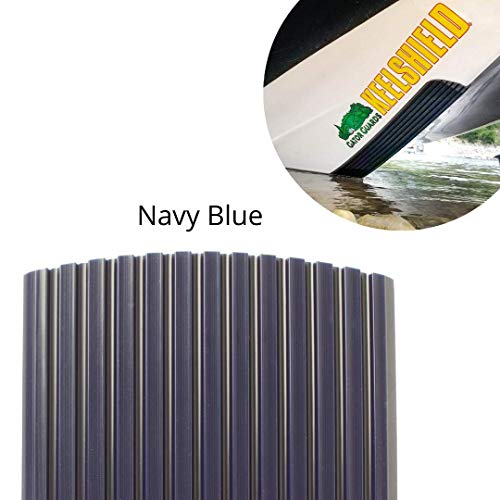 Gator Guards Keelshield Keel Guard - Helps Prevent Damage, Scars And Scratches - Diy Installation - Compatible With Fiberglass And Most Aluminum Boats - Made In The Usa - 4’ To 12’ Lengths - Navy Blue #TOP1