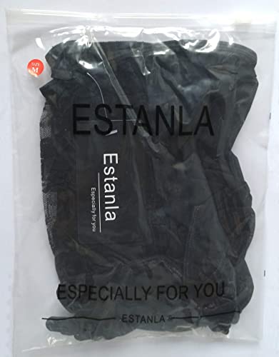 Estanla Women's Sexy High-Waisted Hollow-Out Lace Garters (Xl, Black) #TOP4