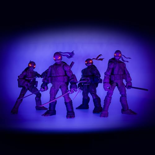 The Loyal Subjects Teenage Mutant Ninja Turtles BST AXN IDW Inspired Michelangelo, Leonardo, Donatello, and Raphael Zombie Turtles 5-inch Action Figure 4-Pack - Thumbnail 5