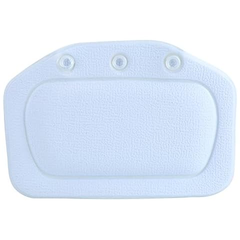 MUNEFE Relaxing Headrest Bath Pillow, Bath Pillow Bathtub Pillow, Back Neck Support Pillow for Providing Comfortable Comfort To The Neck Port(Blue) Cover