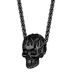 3. Fire Skull-Black