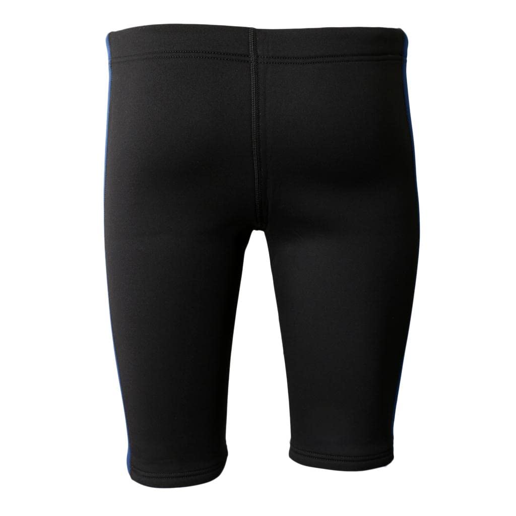 LICHTS 3mm Neoprene Canoe Kayak Surf Swim Cycling Wetsuit Shorts XL Navy and Black-image-28