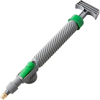 Pxiryanlow Handheld Green Plastic Garden Pump Sprayer - High Pressure Air Pump Manual Sprayer with Adjustable Nozzle - Lawn & Garden Sprayer