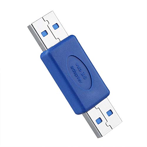 Fosa USB 3.0 Type A Male to Type A Male M-M Coupler Adapter Gender Changer Connector Pro New