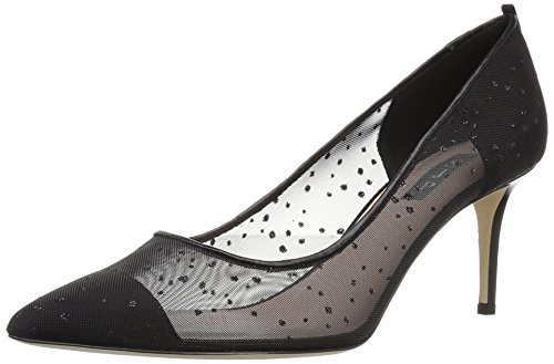 SJP by Sarah Jessica Parker Glass 70, Zapatos de Tacón para Mujer, Negro (Black Raindrop Fabric), 37.5 EU