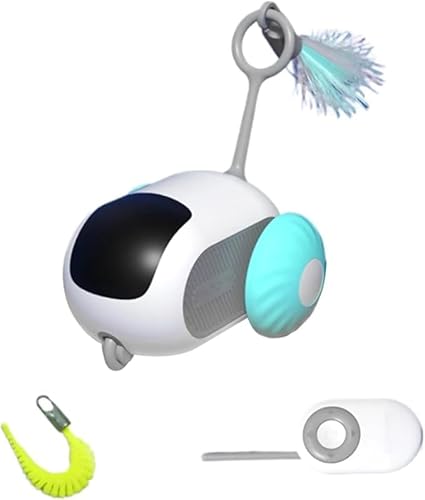 Brinquedo Carrinho Rato Controle Remoto Interativo Para Gatos Pet