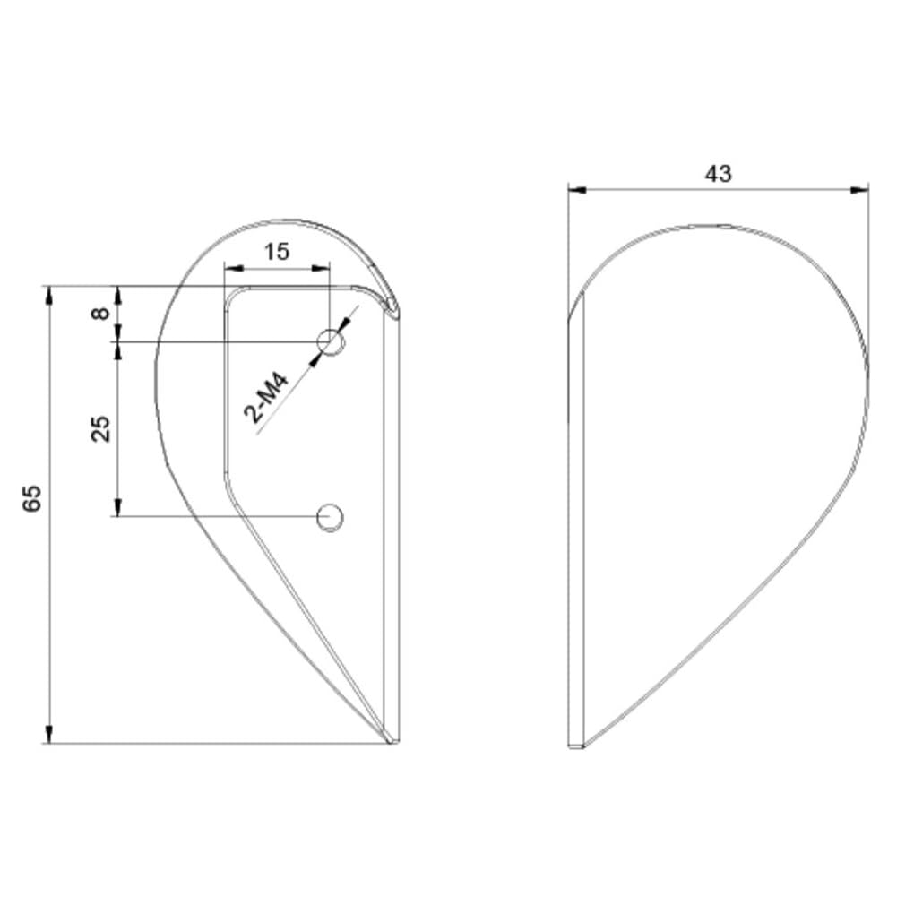 2 Maniglie Per Armadio A Forma Di Farfalla - Decorazione Per Cameretta Bambini, Rosa - Foto 11