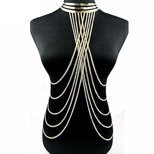 Lumoony MoonyLIU17855 Gold Körperkette 1Stk