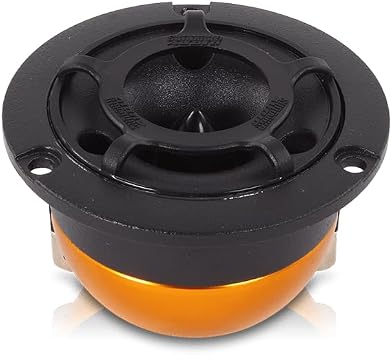 Sundown Audio BT-1R Super Tweeter with Grill - 100W RMS, 4 Ohm High-Sensitivity Car Audio Tweeter - 100dB, 4kHz-20kHz - Compact 1.6" Depth Single