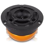 Sundown Audio BT-1R Super Tweeter with Grill - 100W RMS, 4 Ohm High-Sensitivity Car Audio Tweeter - 100dB, 4kHz-20kHz - Compact 1.6" Depth (Single)