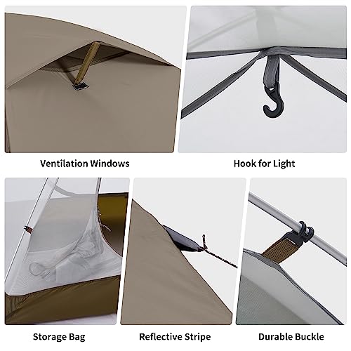 Naturehike Cloud River 2 Person Backpacking tent の商品画像 6