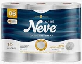 Papel Higiênico Toque das Ondas, Folha Tripla, 3 Camadas de Ultra Maciez, Perfumado 12 rolos