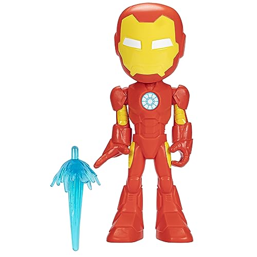 Marvel - Spidey y su superequipo - Figura Gigante de Iron Man - Juguete Preescolar - A Partir de 3 años