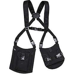 Vallen Equipo De Seguridad KEESIN Mochila de la Bolsa de Seguridad, Bolsa de Pecho Antirrobo, Cinturón Oculto de la Pistolera de la Axila, Cartera