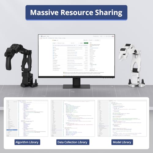 AI Robotic Arm Kit Hiwonder SO-ARM101 Embodied Imitation Learning Open Source 6-Axis Robot Arm 12 High-Torque Bus Servo Motors AI Vision Recognition (Starter Kit, Included 3D Printed Parts, Assembled) - Image 6