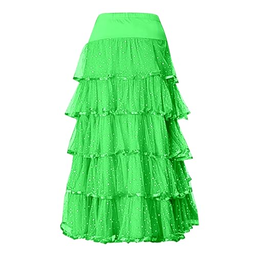 Falda de baile moderna para lucir en certámenes de estándares de baile 3