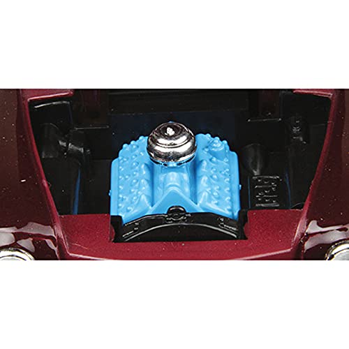 Modelo a escala 1:24 Ford Coupe 1949 Burdeos miniatura 4
