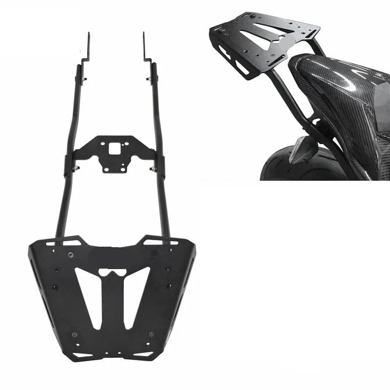 Porte-bagages Z900 support arrière de qualité supérieure finition noire mate - 2