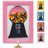 Herton Candy Dispenser, Candy Picture Frame Dispenser, Wall Mount Decor