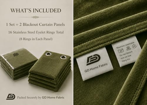 Image of Velvet Curtains | Heavy Soft Premium Velvet Drapes for Bedroom and Living Room | Semi Light Blocking, Thermal Insulated and Noise Reducing Door Panels | 7 Feet, Set of 2 (Green)