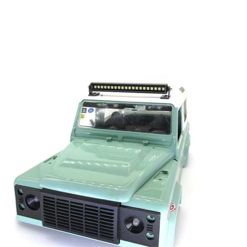 Barra de luces para coche RC compatible con WPL D12 C24 y MN D90 con cable 6
