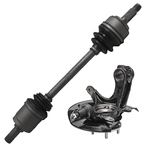 Image of Detroit Axle - 2.4L Front Left Steering Knuckle Kit for 2015-2016