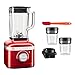 Produktbild Kitchenaid Artisan Standmixer-Starter-Set K400 (5KSB4026ECA) - inkl. Mixbehälter-Set 200ml (5KSB2040BBB), Mini-Teigschaber