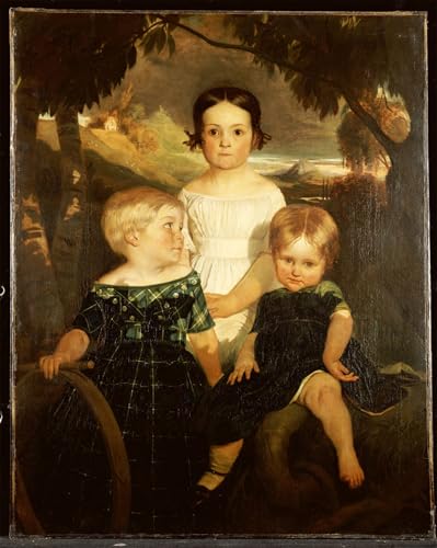 Tableaux peinture sur toile les enfants Bromley de Madox Brown 60x90cm
