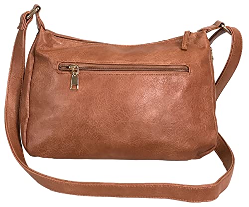 Front Pockets side Locking Concealed Carry Purse CCW Crossbody Bag4