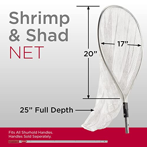 Shurhold 1825 17" X 20" Pear Shape Shrimp And Shad Dip Net #TOP2
