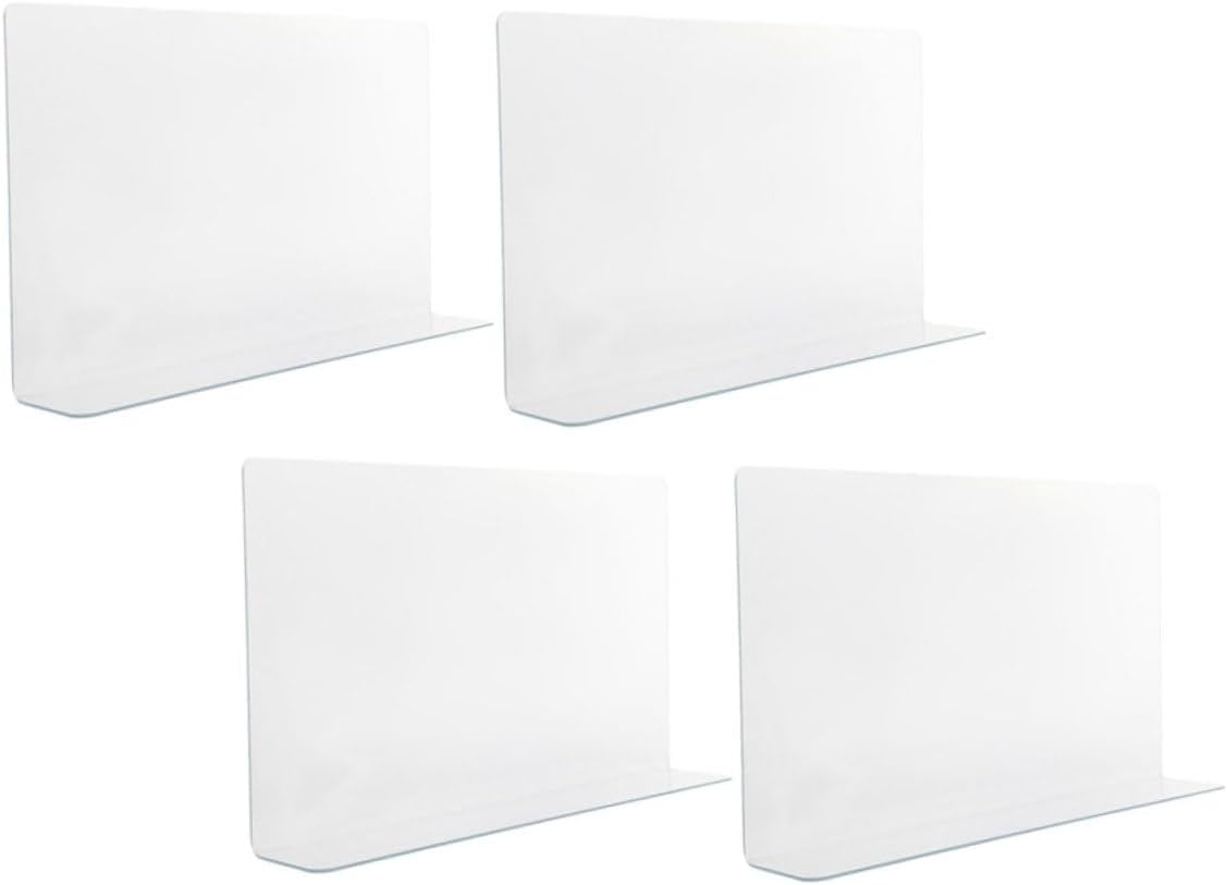 8pcs Bathtub Splash Guard Shower Water Barrier for Corner Easy to Install and Easy to Clean for Wash Basins and Sinks