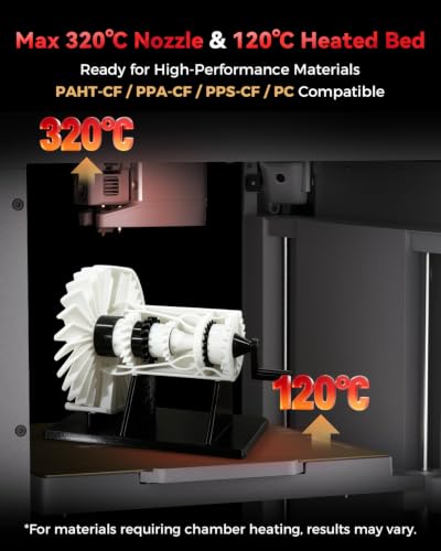Image of FLASHFORGE Creator 5 Multi-Color 3D Printer, 4 Independent Extruders, Zero-Waste Material Switching, Group Control, 600mm /s High Speed, Multi-Color TPU Printing, 256mm Build Volume