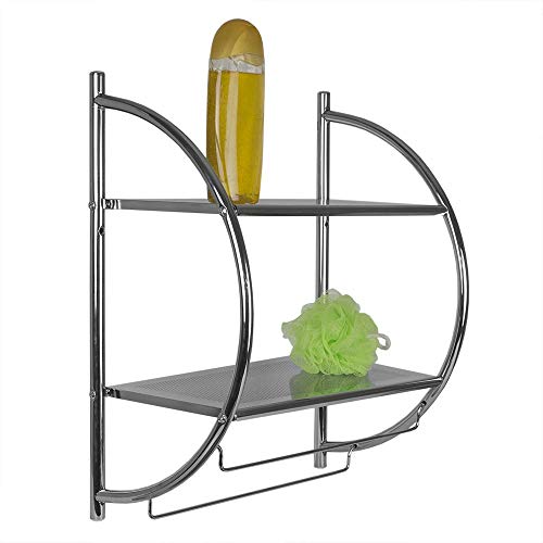 Home Basics Bs10105 Bath Shelf, Chrome #TOP4
