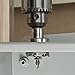 Klein Tools 31856 Heavy Duty Hole Cutter, 1-1/8-Inch Carbide Hole Cutter Cuts Stainless Steel, Mild Steel, Iron, and Copper