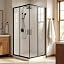Matte Black Sliding Door