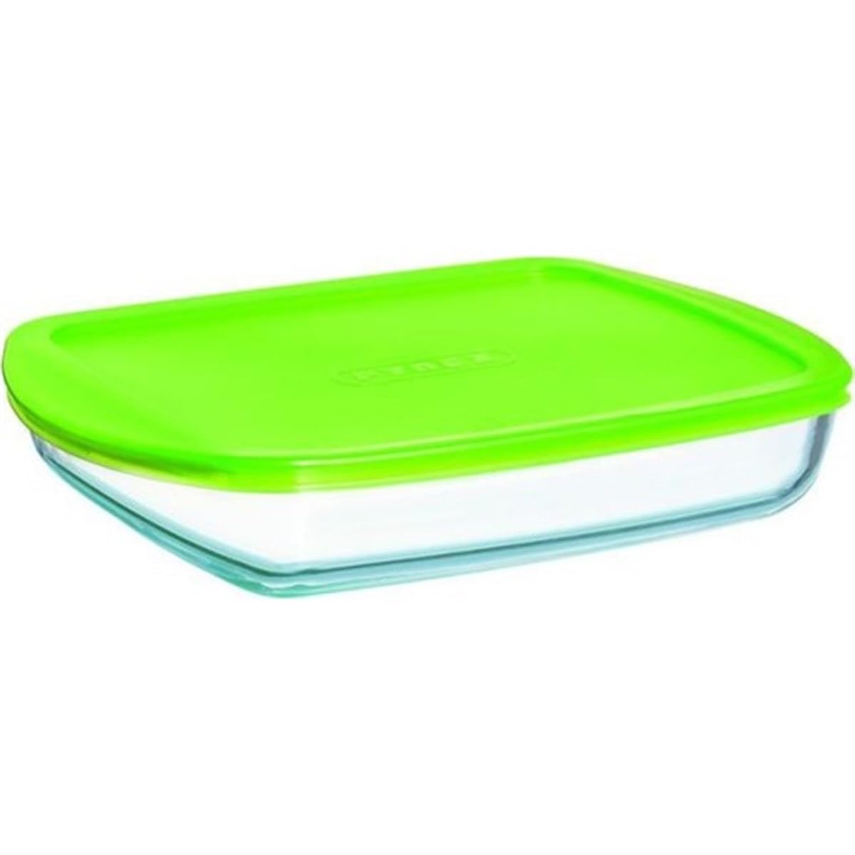 Pyrex Green Cook & Store Rectanglular Dish + Lid (28X20cm) 1.6L