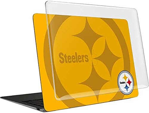 Skinit Case + Skin Compatible with MacBook Air 13in (2020) - Officially Licensed NFL Pittsburgh Steelers Double Vision Design