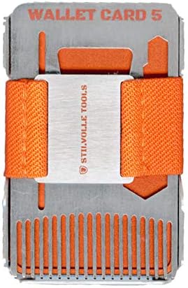 WALLET CARD 5 小型 薄い 軽量 小銭入れ付き マルチツール 最強究極の財布 マネークリップ スキミング防止