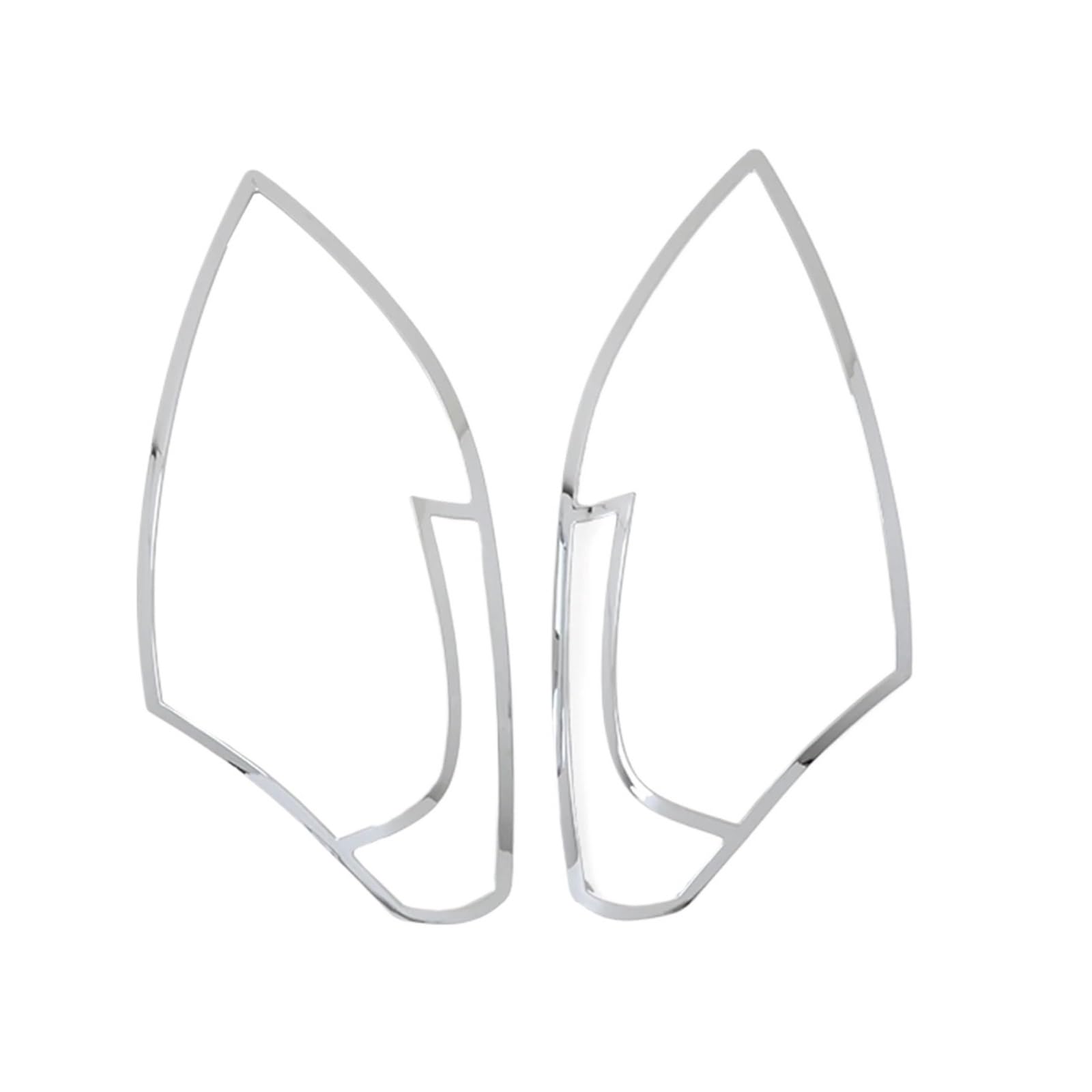 Embellecedor de faro para Renault Koleos 2008-2011 carcasa cromada 6