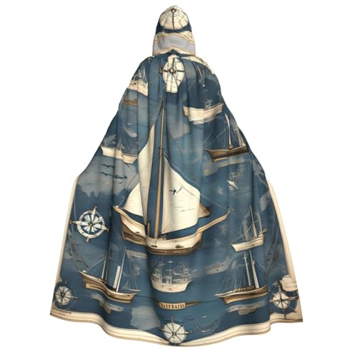 Cape à capuche adulte idéale pour incarner magicien chevalier et vampire