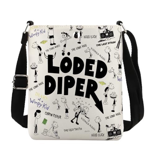 Sac Wimpy Movie Lover Gift avec bandoulière réglable pour accessoire de mode