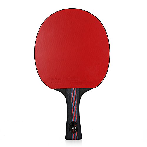 Top of top store Raqueta de tenis de mesa ligera para paletas de paletas de paletas de paletas de paletas de pala/sacudidas de mano (agarre de sacudido)