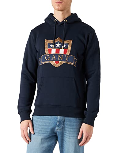 GANT Herren The ORIGINAL SOLID T-Shirt, Schwarz (Black 5), XXX-Large (Herstellergröße: XXXL)