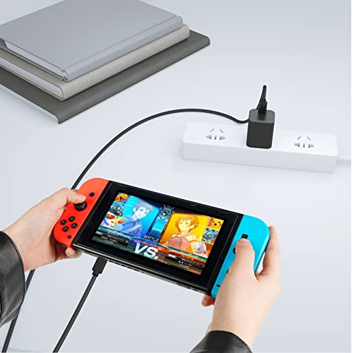 10Ft Switch Replacement Charger For Nintendo Switch Pd Power Charger Cable Adapter, Fast Charger Compatible For Nintendo Switch/Switch Lite/Switch Oled,With 10Ft Usb C Cable #TOP3