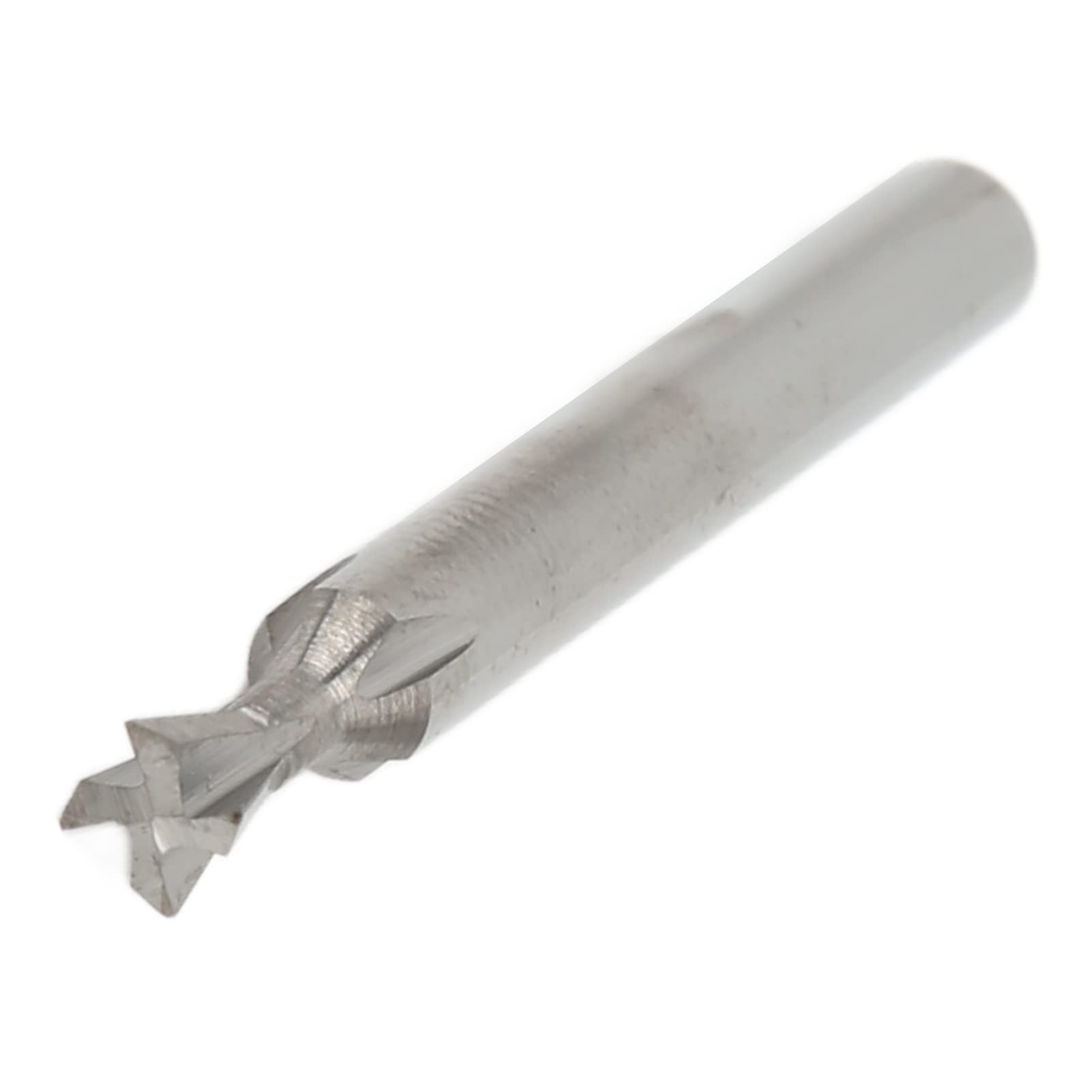 Hss-Schwalbenschwanzfräser, Legierung, 5 Mm, 4 Schneiden, Schnelles Bohren, Fräser, Hartmetall-Schwalbenschwanzfräser, Schwalbenschwanz-Schaftfräser für die Industrie (5 X 75° X 50L)